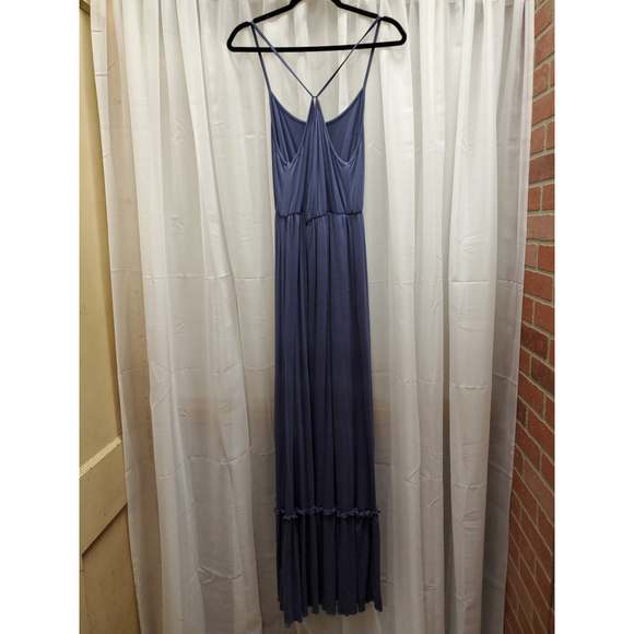 PinkBlush. Blue Maxi Dress. Size M. RS 99. - Picture 3 of 6